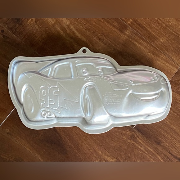 Wilton Kitchen Wilton Lightning Mcqueen Cake Pan X Baking Mold Tin 256400 Disney Pixar Cars